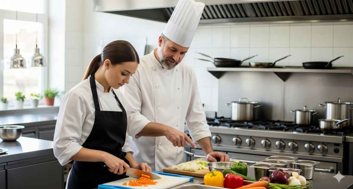 work in Europe as a chef