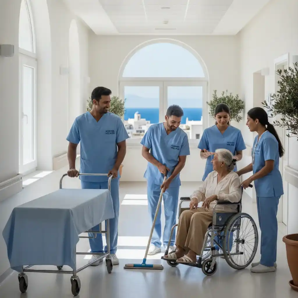 hospitality and service sectors