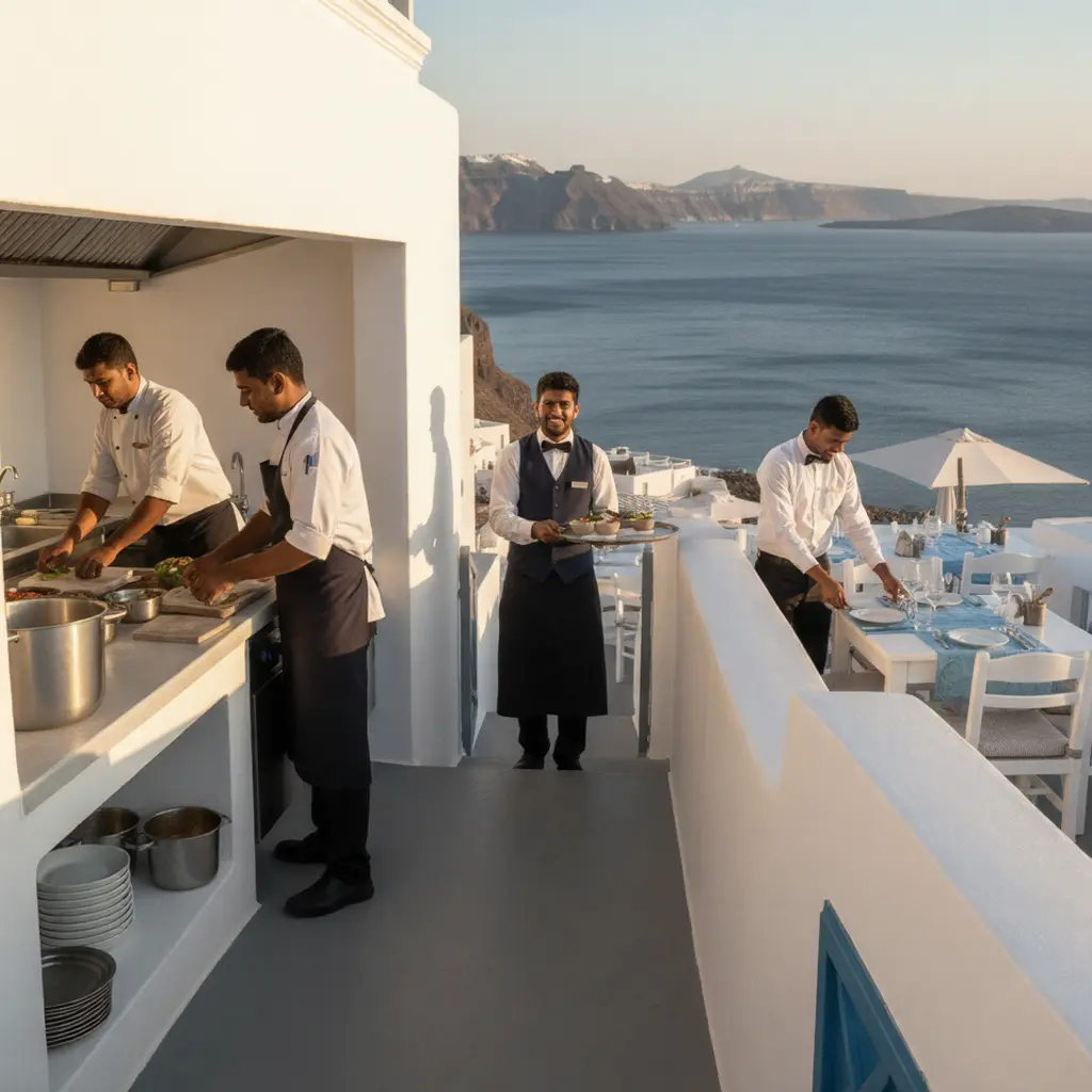 hotel and restaurant helpers