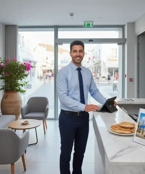 Greece receptionist jobs with visa for Indians