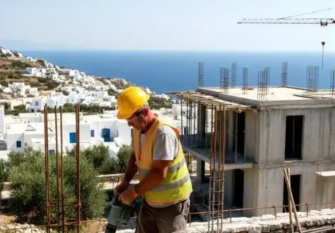 full-time construction helper job in Greece