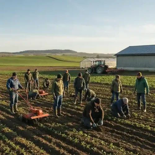 full-time farm worker job in Greece