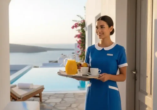 hotel room service job in Greece for Indian candidates
