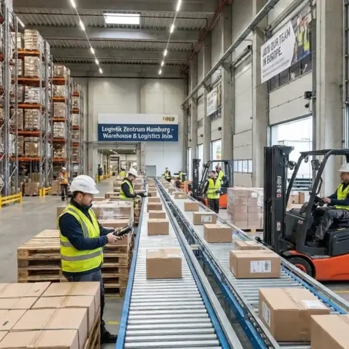 warehouse & logistics job in Europe for Indians