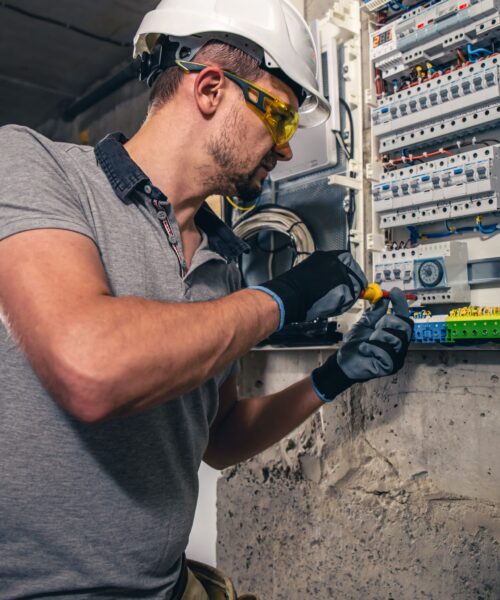 man-electrical-technician