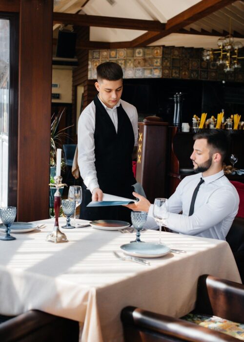 Indian Restaurant Service Staff