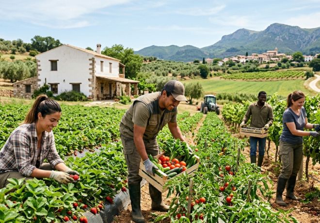 Seasonal Agriculture Jobs in Europe